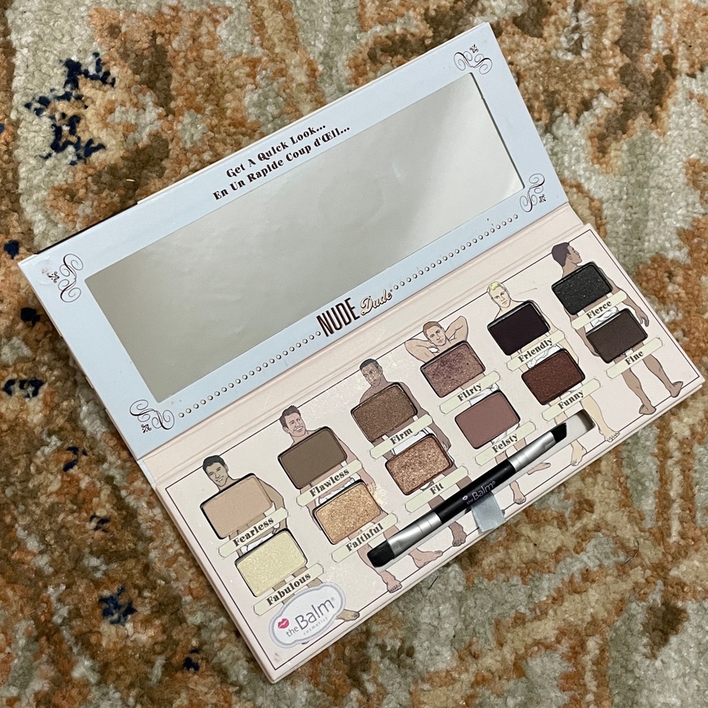 theBalm Nude Dude Eyeshadow Palette - Beige, Brown, Cream Tones